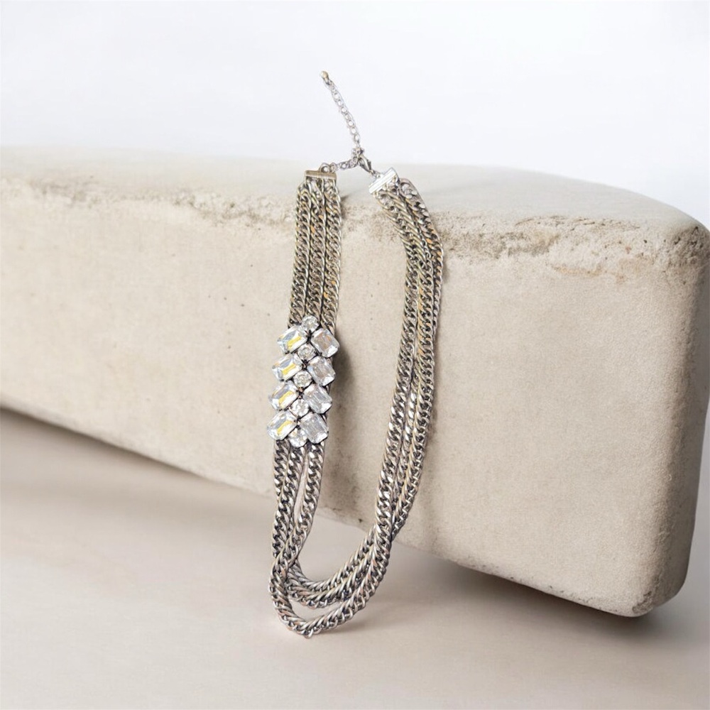 Elegant Silver Chain Necklace